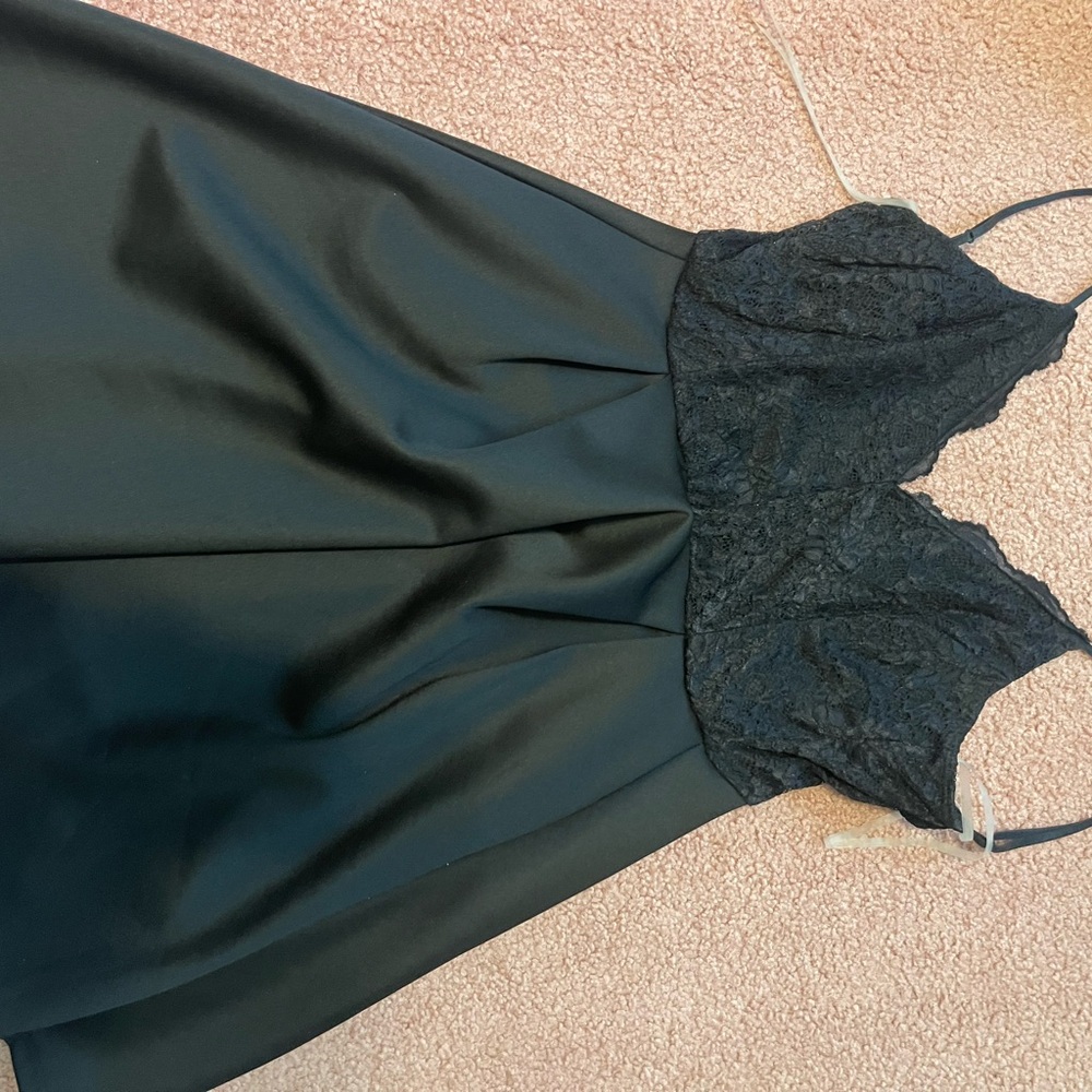Elegant Black Lace Dress